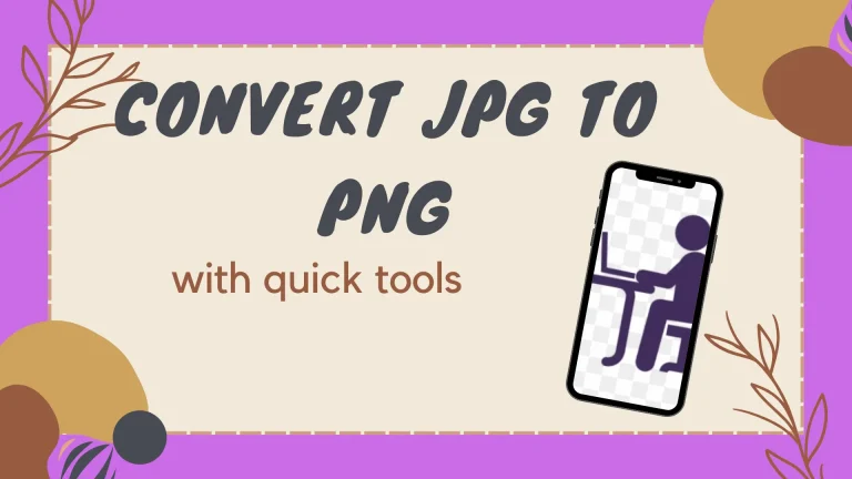 Convert jpg into png format for free in latest version(2024)