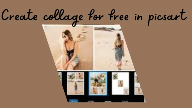 Create collage for free in latest version (2024)